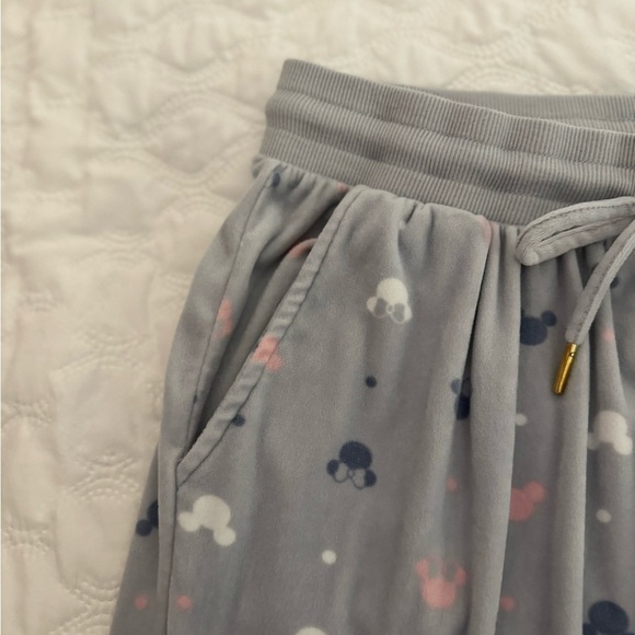 Disney Mickey Minnie Mouse Silky Stretch Fleece Pajama/lounge pants Women's M - Picture 7 of 10